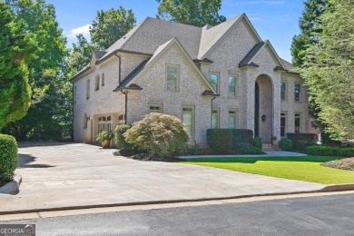 EXQUISITE LUXURY LIVING IN ST MARLO COUNTRY CLUB! This all-brick on St. Marlo Country Club in Georgia - for sale on GolfHomes.com, golf home, golf lot