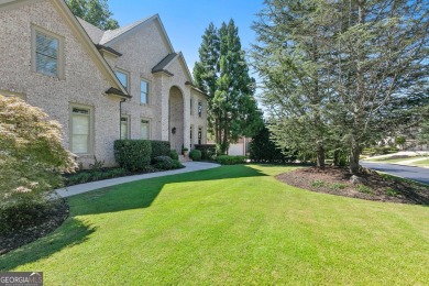 EXQUISITE LUXURY LIVING IN ST MARLO COUNTRY CLUB! This all-brick on St. Marlo Country Club in Georgia - for sale on GolfHomes.com, golf home, golf lot