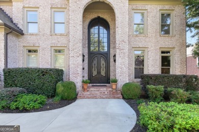 EXQUISITE LUXURY LIVING IN ST MARLO COUNTRY CLUB! This all-brick on St. Marlo Country Club in Georgia - for sale on GolfHomes.com, golf home, golf lot