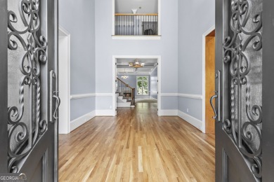 EXQUISITE LUXURY LIVING IN ST MARLO COUNTRY CLUB! This all-brick on St. Marlo Country Club in Georgia - for sale on GolfHomes.com, golf home, golf lot