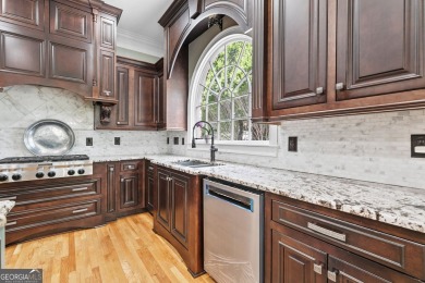 EXQUISITE LUXURY LIVING IN ST MARLO COUNTRY CLUB! This all-brick on St. Marlo Country Club in Georgia - for sale on GolfHomes.com, golf home, golf lot