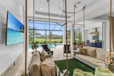 Come home to this magnificent custom coastal contemporary Lee on The Founders Golf Club in Florida - for sale on GolfHomes.com, golf home, golf lot