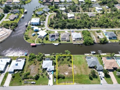 Sailboat Capable Lot with 80 feet of concrete seawall in place on Rotonda Golf and Country Club - Long Marsh  in Florida - for sale on GolfHomes.com, golf home, golf lot