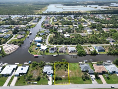 Sailboat Capable Lot with 80 feet of concrete seawall in place on Rotonda Golf and Country Club - Long Marsh  in Florida - for sale on GolfHomes.com, golf home, golf lot