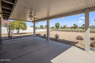 Welcome to your slice of paradise on the 18th hole of Palmbrook on PalmBrook Country Club in Arizona - for sale on GolfHomes.com, golf home, golf lot