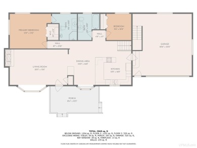 This home has had extreme care and is completely move in ready! on Escanaba Country Club in Michigan - for sale on GolfHomes.com, golf home, golf lot