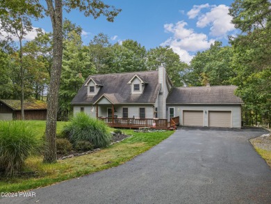 Come enjoy lake life in this elegant Cape cod 3 bedroom 2.5 bath on Paupack Hills Golf and Country Club in Pennsylvania - for sale on GolfHomes.com, golf home, golf lot