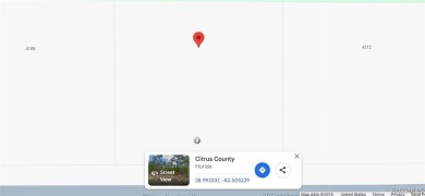 Nice  1/2  acre building lot is Citrus Springs!! ...with public on Pine Ridge Community Golf and Country Club in Florida - for sale on GolfHomes.com, golf home, golf lot