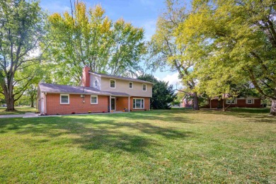 Perfectly positioned along the golf course on nearly 3/4 of an on Muncie Elks Country Club in Indiana - for sale on GolfHomes.com, golf home, golf lot