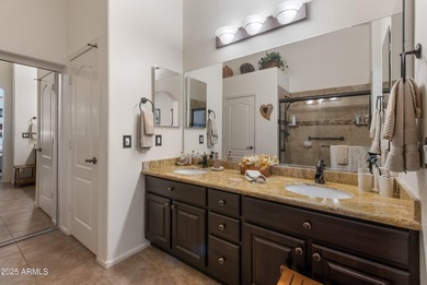 Original owner! 3 Bedroom (3rd is den) , 2 baths with N/S on The Golf Club At Johnson Ranch in Arizona - for sale on GolfHomes.com, golf home, golf lot