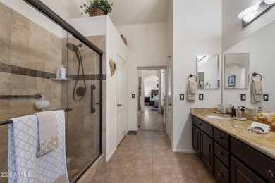 Original owner! 3 Bedroom (3rd is den) , 2 baths with N/S on The Golf Club At Johnson Ranch in Arizona - for sale on GolfHomes.com, golf home, golf lot