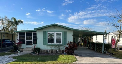 PRICE REDUCED!!  This cozy and well-maintained singlewide home on Anglers Green Golf Course in Florida - for sale on GolfHomes.com, golf home, golf lot