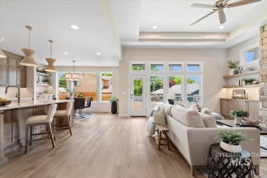 Newly constructed, custom-built home in the heart of Eagle by on Eagle Hills Golf Course in Idaho - for sale on GolfHomes.com, golf home, golf lot