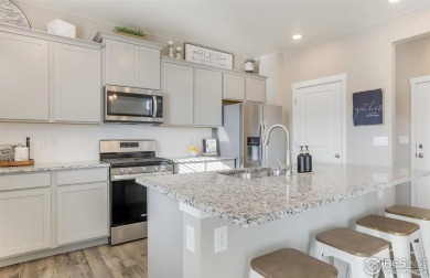 Welcome home to this stunning DR Horton-built home in the heart on Raindance National Golf Course in Colorado - for sale on GolfHomes.com, golf home, golf lot
