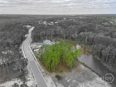Build your custom dream home on this 0.44 acre lagoon front lot on Savannah Quarters Country Club in Georgia - for sale on GolfHomes.com, golf home, golf lot