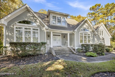 Exquisite home located on a private lot at the end of a cul de on Carolina National Golf Club in North Carolina - for sale on GolfHomes.com, golf home, golf lot