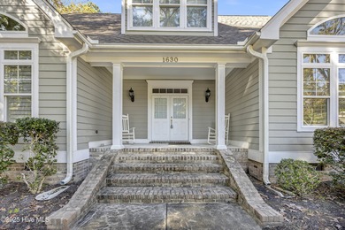 Exquisite home located on a private lot at the end of a cul de on Carolina National Golf Club in North Carolina - for sale on GolfHomes.com, golf home, golf lot