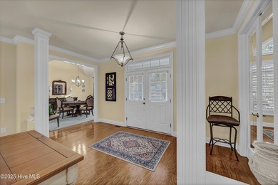 Exquisite home located on a private lot at the end of a cul de on Carolina National Golf Club in North Carolina - for sale on GolfHomes.com, golf home, golf lot