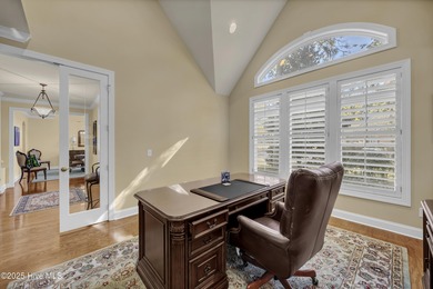 Exquisite home located on a private lot at the end of a cul de on Carolina National Golf Club in North Carolina - for sale on GolfHomes.com, golf home, golf lot