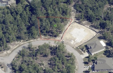 Beautiful 70 x 120 lot on cul sac street with Northern rear on Sugarmill Woods Golf and Country Club in Florida - for sale on GolfHomes.com, golf home, golf lot