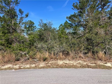 Beautiful 70 x 120 lot on cul sac street with Northern rear on Sugarmill Woods Golf and Country Club in Florida - for sale on GolfHomes.com, golf home, golf lot