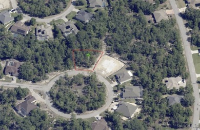 Beautiful 70 x 120 lot on cul sac street with Northern rear on Sugarmill Woods Golf and Country Club in Florida - for sale on GolfHomes.com, golf home, golf lot