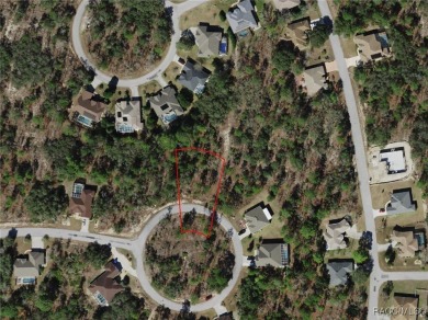 Beautiful 70 x 120 lot on cul sac street with Northern rear on Sugarmill Woods Golf and Country Club in Florida - for sale on GolfHomes.com, golf home, golf lot