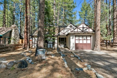 Welcome to your charming single-level Tudor-style cabin located on Bijou Golf Course in California - for sale on GolfHomes.com, golf home, golf lot