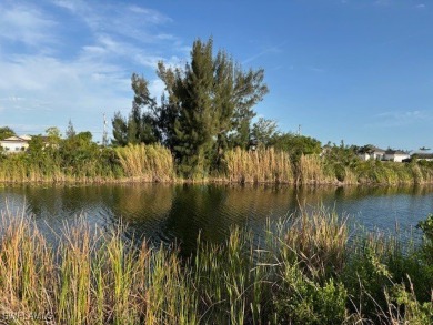 Great 100'+ wide fresh water canal features a lovely view on Burnt Store Golf Club in Florida - for sale on GolfHomes.com, golf home, golf lot