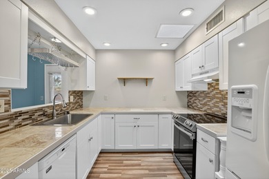 Beautifully updated 3-bedroom, 2-bath home in the heart of Sun on PalmBrook Country Club in Arizona - for sale on GolfHomes.com, golf home, golf lot