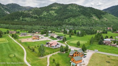 This expansive 5 bed, 3 bath log home offers a perfect blend of on Cedar Creek Golf Course in Wyoming - for sale on GolfHomes.com, golf home, golf lot