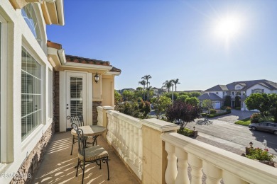 Welcome to a masterpiece of Mediterranean elegance located in on Moorpark Country Club in California - for sale on GolfHomes.com, golf home, golf lot