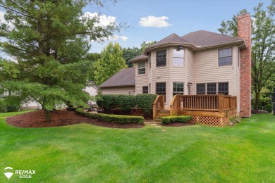 This stunning 5-bedroom, 3-bathroom home spans over 3,600 square on The Captains Club At Woodfield in Michigan - for sale on GolfHomes.com, golf home, golf lot