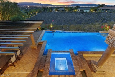 A Custom-Built Hilltop Estate sitting atop the highest double on Anthem Country Club in Nevada - for sale on GolfHomes.com, golf home, golf lot