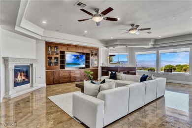 A Custom-Built Hilltop Estate sitting atop the highest double on Anthem Country Club in Nevada - for sale on GolfHomes.com, golf home, golf lot