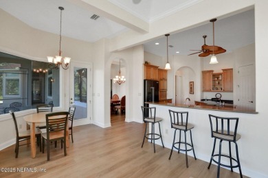 Discover luxury living in this meticulously maintained 3-bedroom on King and Bear Golf Course/World Golf Village in Florida - for sale on GolfHomes.com, golf home, golf lot