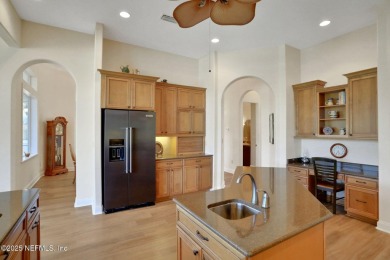 Discover luxury living in this meticulously maintained 3-bedroom on King and Bear Golf Course/World Golf Village in Florida - for sale on GolfHomes.com, golf home, golf lot