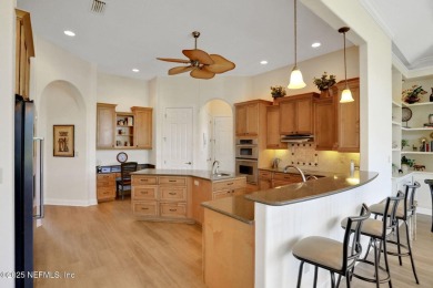 Discover luxury living in this meticulously maintained 3-bedroom on King and Bear Golf Course/World Golf Village in Florida - for sale on GolfHomes.com, golf home, golf lot