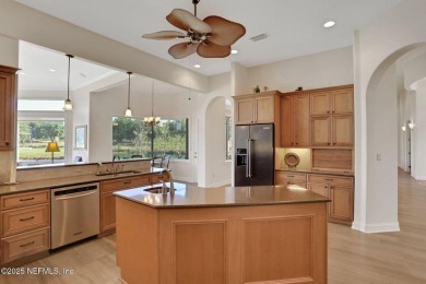 Discover luxury living in this meticulously maintained 3-bedroom on King and Bear Golf Course/World Golf Village in Florida - for sale on GolfHomes.com, golf home, golf lot
