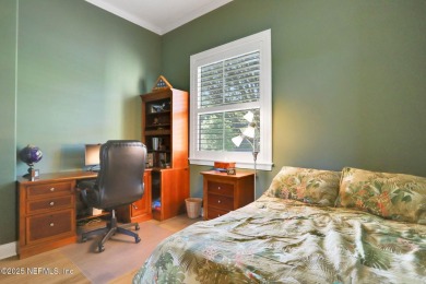 Discover luxury living in this meticulously maintained 3-bedroom on King and Bear Golf Course/World Golf Village in Florida - for sale on GolfHomes.com, golf home, golf lot