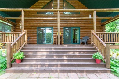 Discover the perfect blend of rustic charm and modern comfort in on Hardwoods Golf Club At Mille Lacs in Minnesota - for sale on GolfHomes.com, golf home, golf lot