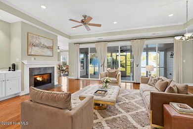 You'll love coming home to this well built, well maintained on Harbour Point Golf Club in North Carolina - for sale on GolfHomes.com, golf home, golf lot