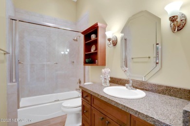 Discover luxury living in this meticulously maintained 3-bedroom on King and Bear Golf Course/World Golf Village in Florida - for sale on GolfHomes.com, golf home, golf lot