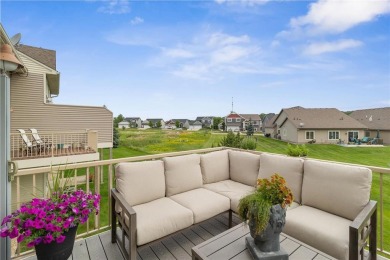 Wake up to breathtaking sunrise views over the adjacent golf on Boulder Pointe Golf Club in Minnesota - for sale on GolfHomes.com, golf home, golf lot