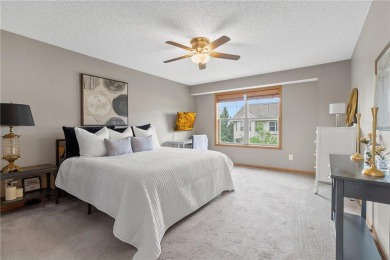 Wake up to breathtaking sunrise views over the adjacent golf on Boulder Pointe Golf Club in Minnesota - for sale on GolfHomes.com, golf home, golf lot
