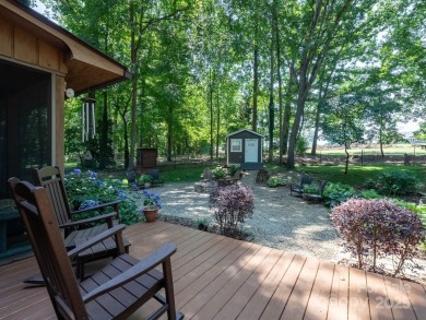 Beautifully updated three-bedroom ranch home nestled at the 14th on Westport Golf Club in North Carolina - for sale on GolfHomes.com, golf home, golf lot