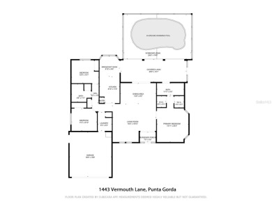 DEEP CREEK 3-BEDROOM, 2-BATH, 2-CAR GARAGE POOL HOME IN HIGHLY on Deep Creek Golf Club in Florida - for sale on GolfHomes.com, golf home, golf lot