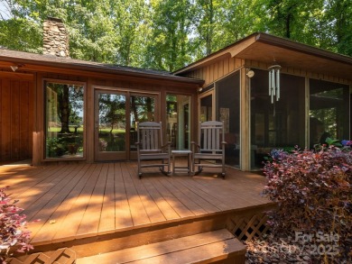 Beautifully updated three-bedroom ranch home nestled at the 14th on Westport Golf Club in North Carolina - for sale on GolfHomes.com, golf home, golf lot