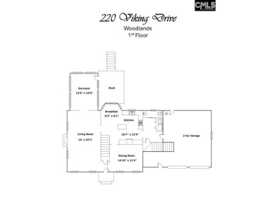 Beautiful home in The Woodlands Golf Community! Welcome to 220 on The Woodlands Country Club in South Carolina - for sale on GolfHomes.com, golf home, golf lot