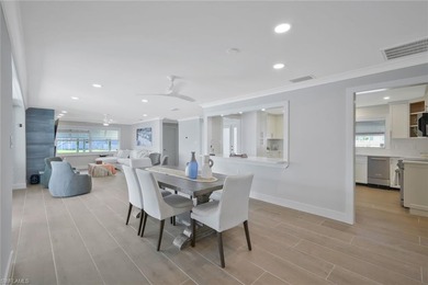 Coastal Waterfront Retreat with Panoramic Estero Bay Views & on Fort Myers Beach and Golf Club in Florida - for sale on GolfHomes.com, golf home, golf lot